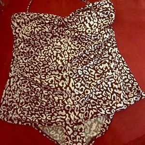 Merona one piece bathing suit.